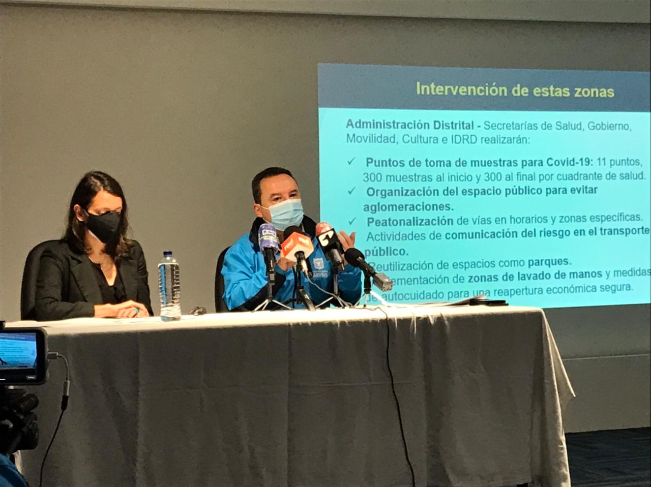 Bogotá: se intervendrán zonas con riesgo de convertirse en foco de propagación