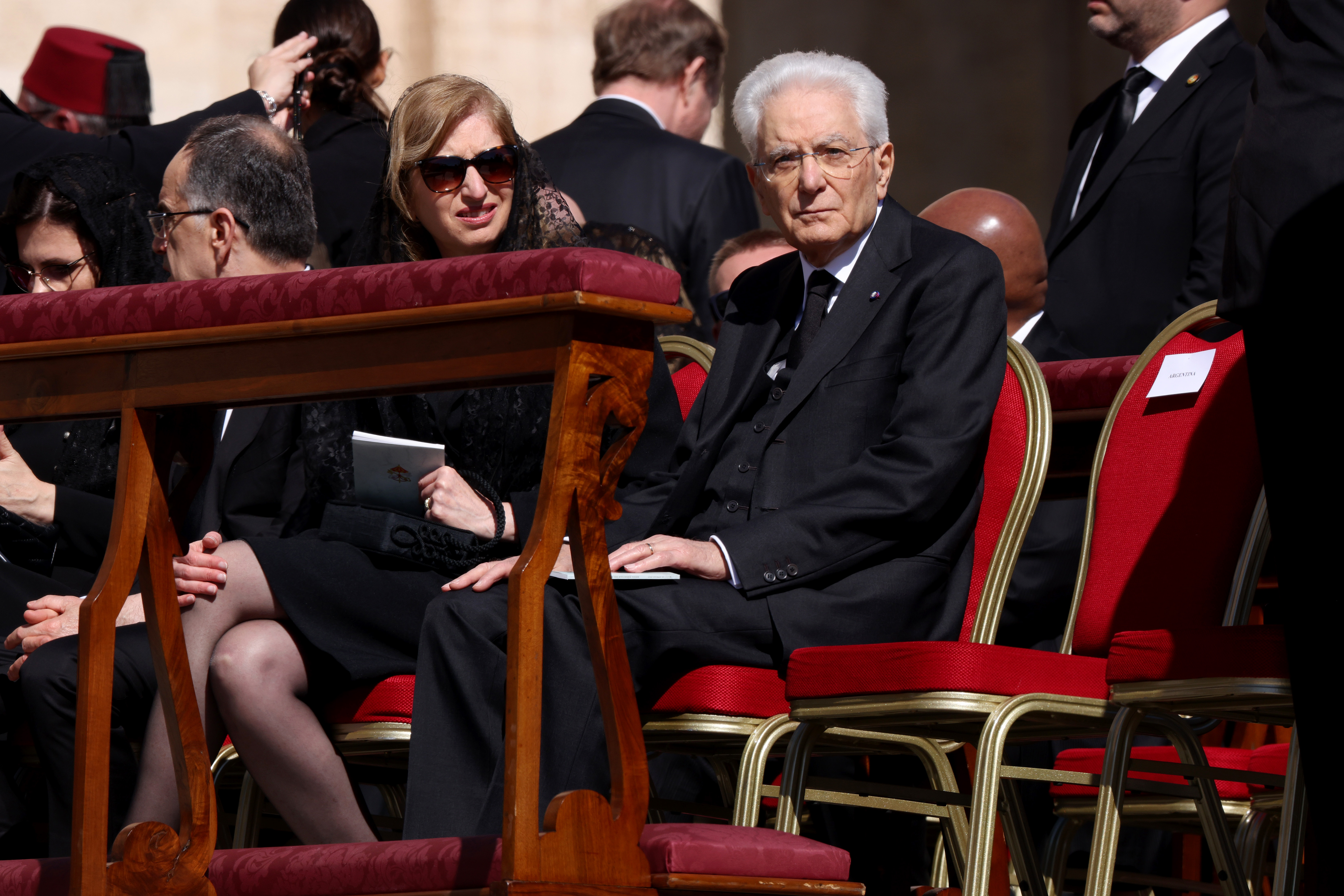 Funeral papa Francisco, asistententes