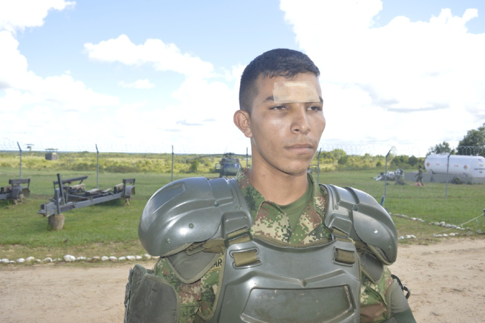En las confrontaciones con los campesinos también han resultado heridos militares de la Fuerza de Tarea Omega