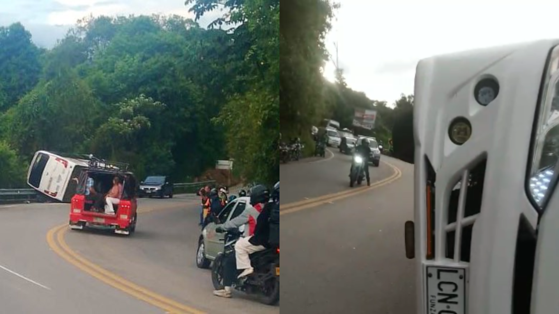 Grave accidente en la vía La Mesa: un muerto y varios heridos, ¿qué ocurrió?
