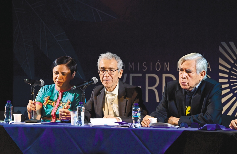 Estos fueron los comisionados que hicieron el Informe Final de la CEV