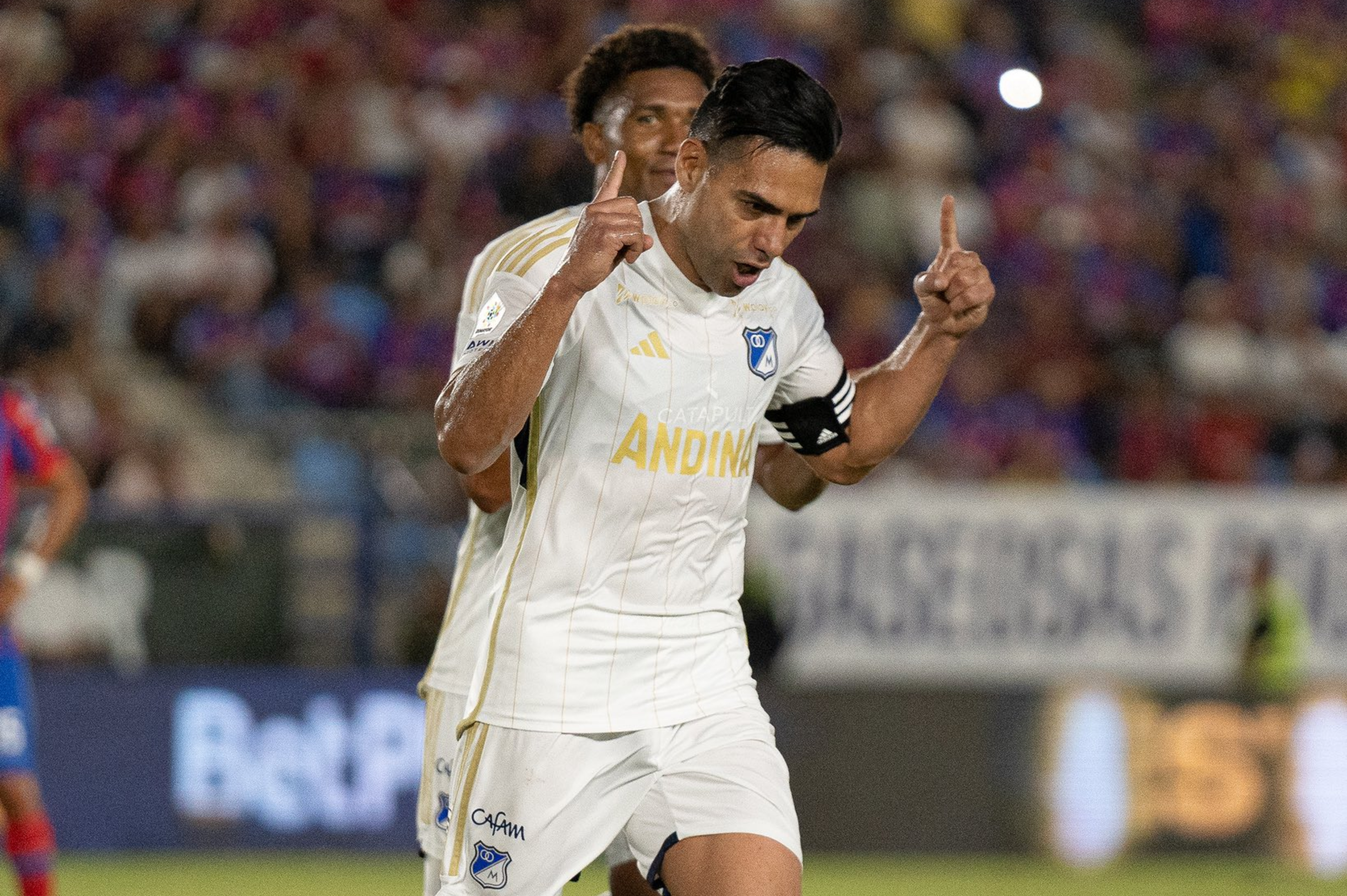 Falcao García recuperó el récord de máximo goleador: mire su gol  con Millonarios