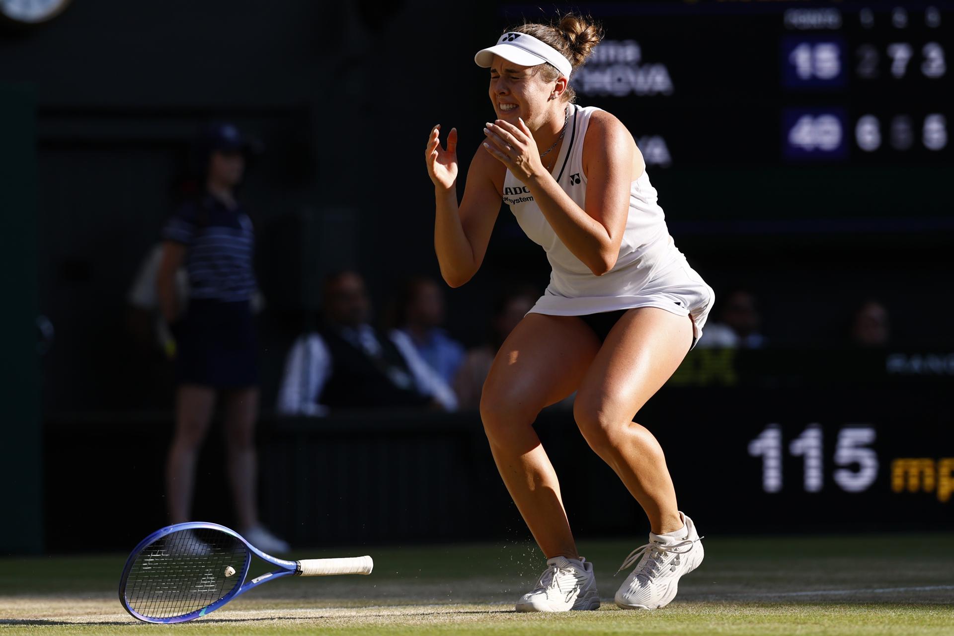 Wimbledon: Linda Nosková conquistó su primer Grand Slam tras vencer a Karolina Muchová