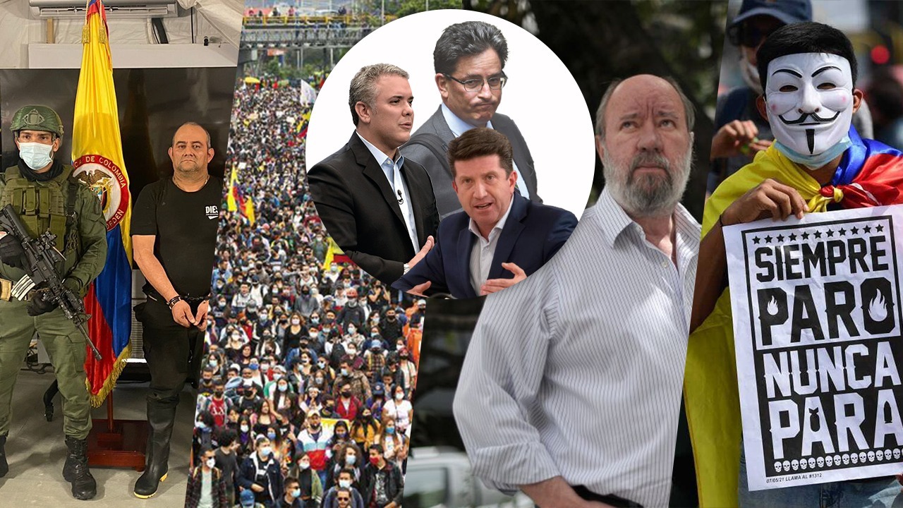 Del Paro Nacional a la captura de Otoniel: así fue el 2021 en Colombia