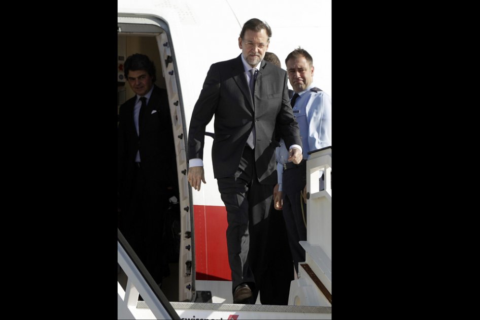 Rajoy llega a Cádiz para su primera cumbre iberoamericana
