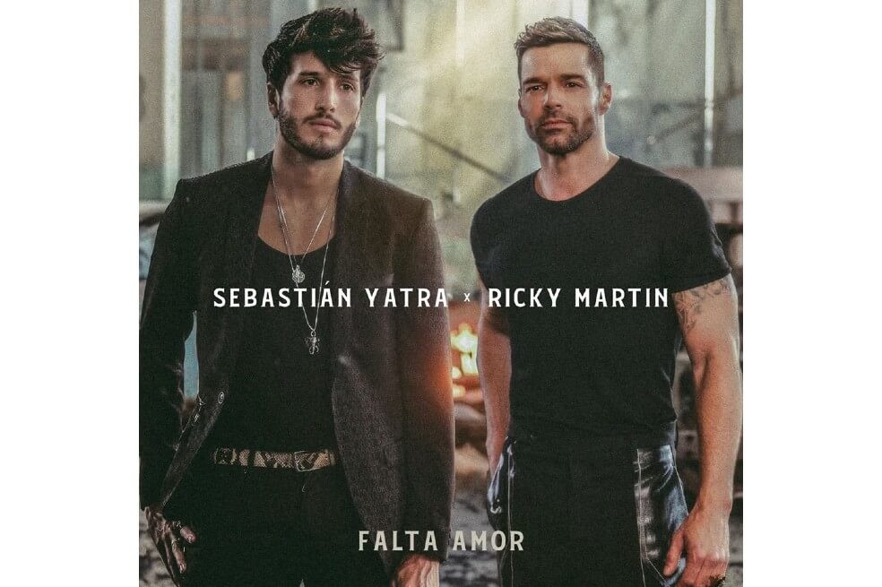 Sebastián Yatra y Ricky Martin lanzan su nueva colaboración: «Falta amor»