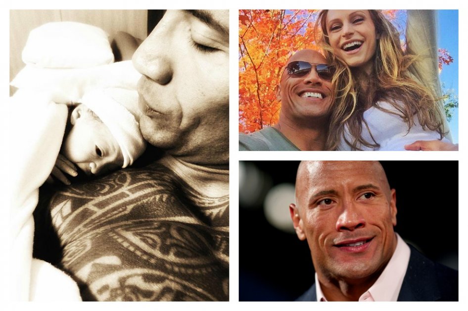 Actor Dwayne ‘La Roca’ Johnson presenta a su hija Jasmine