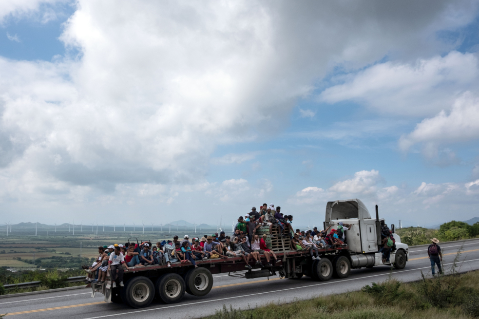 La caravana migrante: miseria, Trump y las elecciones en EE. UU.