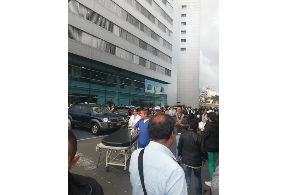 Investigan muerte de médico que cayó del noveno piso de la Clínica Colombia