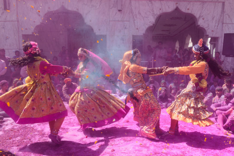 En fotos: India celebra el Holi, la fiesta más «loca» del país asiático