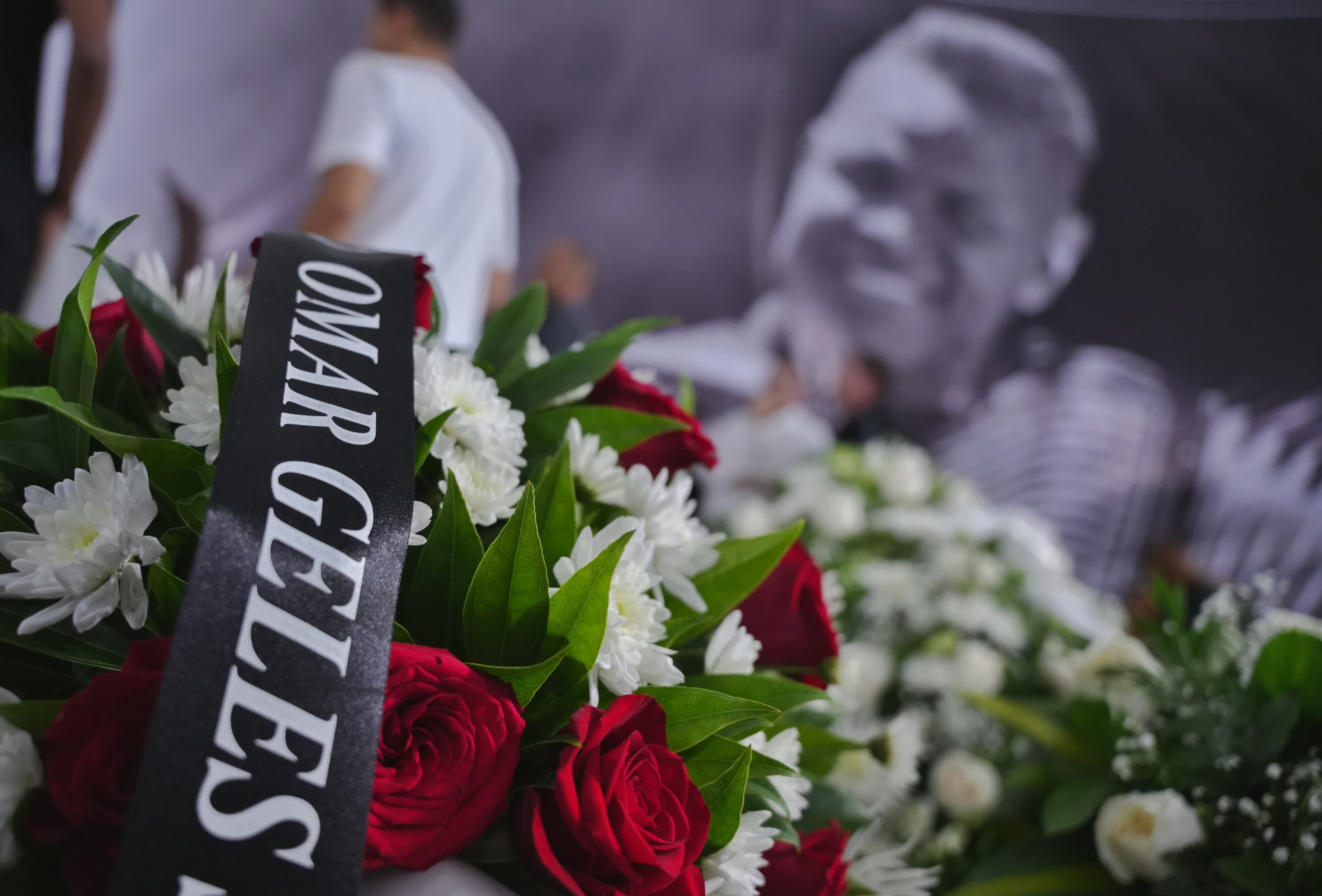 El último adiós a Omar Geles