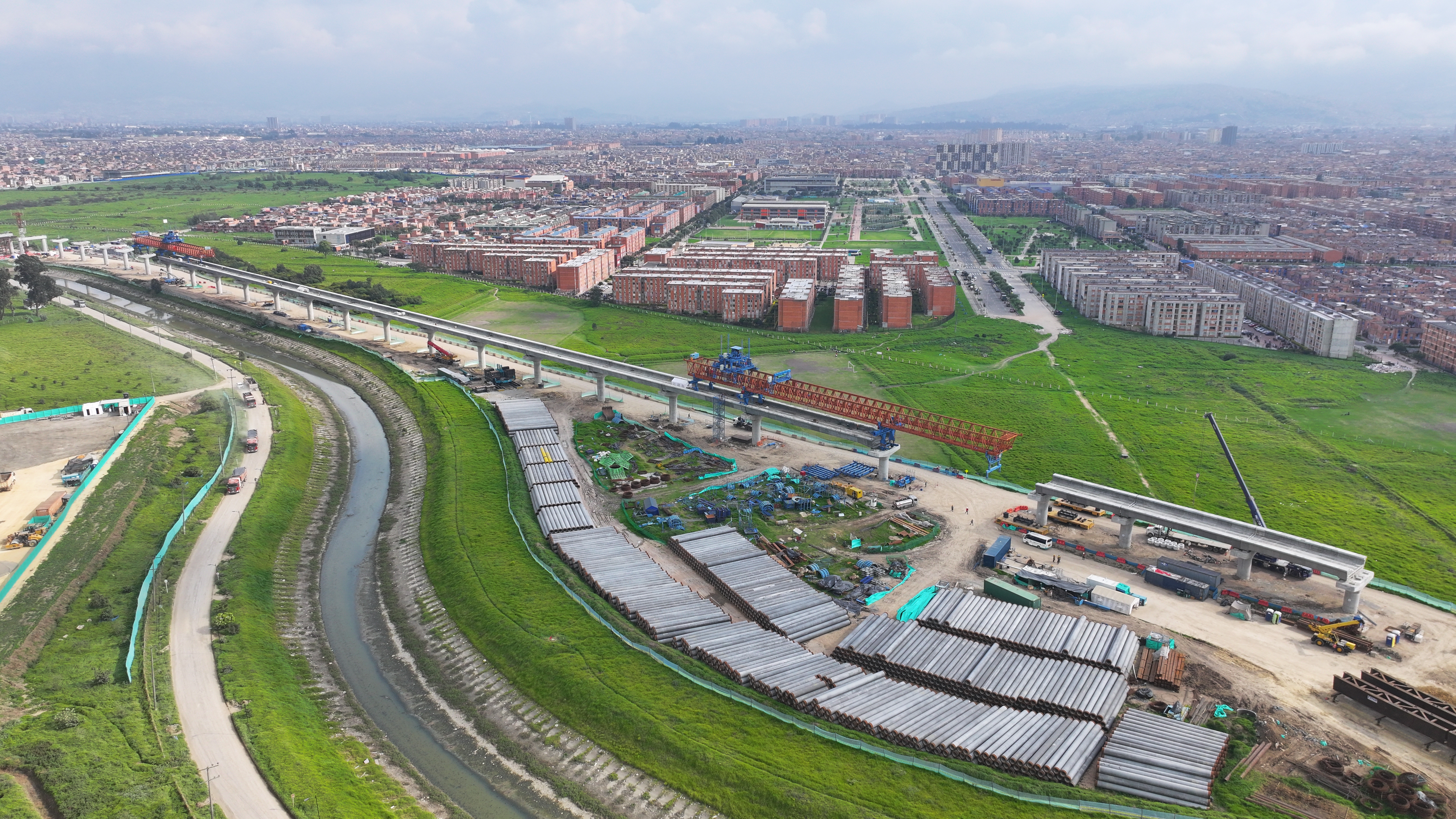 Avances del Metro de Bogotá, con corte a diciembre de 2024.