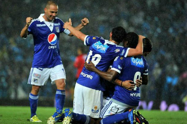 Millonarios goleó al Júnior y acaricia la clasificación