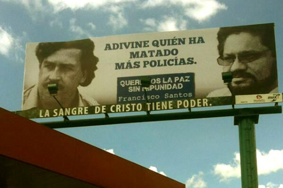 Ante el Consejo Electoral, Francisco Santos defendió sus polémicas vallas