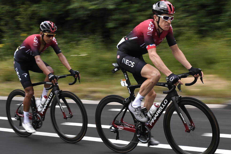 Egan Bernal y el Ineos, los primeros en salir en la contrarreloj del Tour