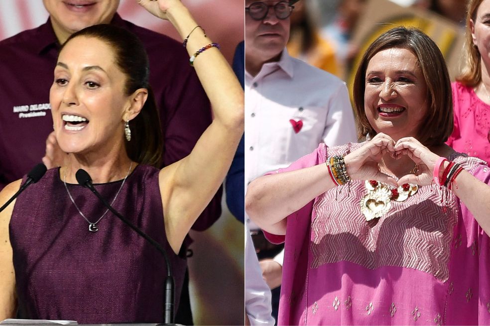 Sheinbaum vs. Gálvez: dos mujeres disputarán la presidencia de México por primera vez