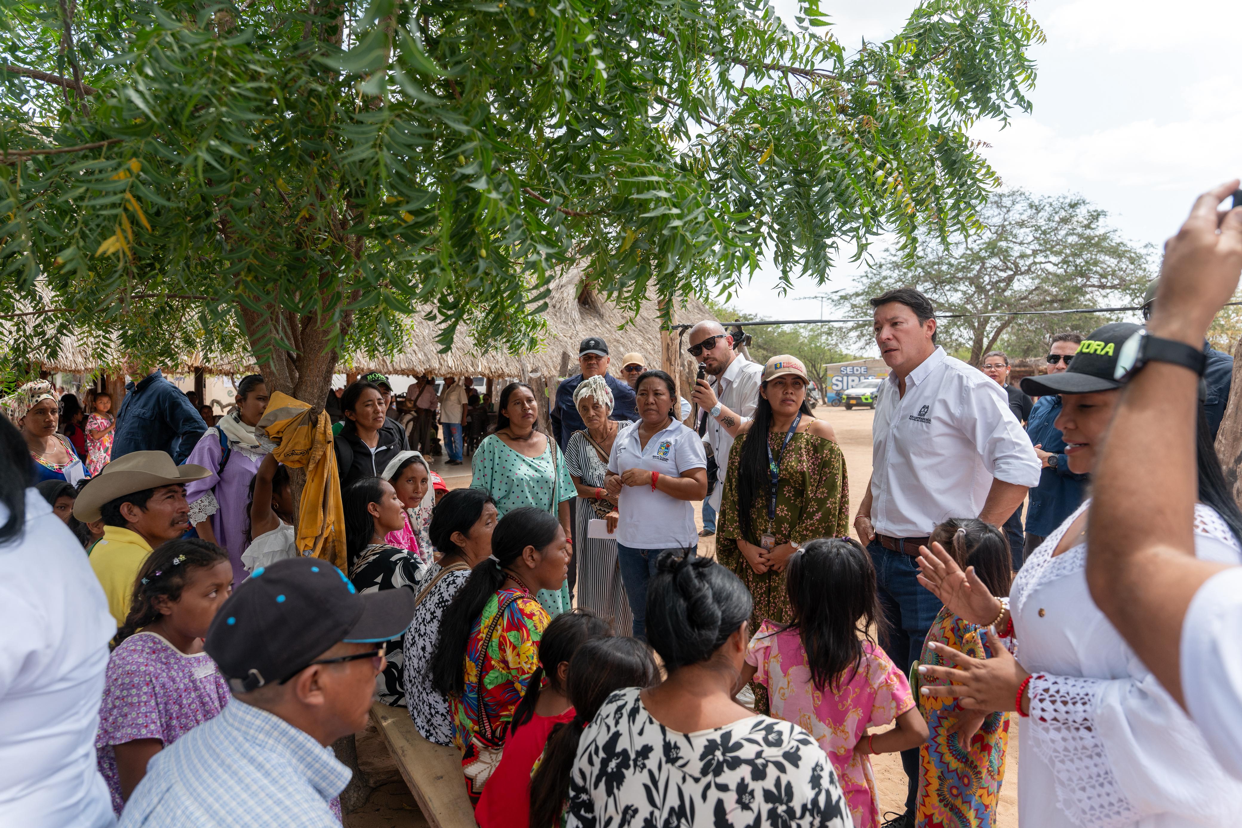 Niños y adolescentes wayuu se benefician con jornada de registro civil e identificación