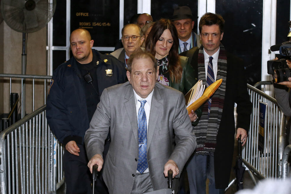 Primer día de deliberaciones del juicio a Harvey Weinstein culmina sin veredicto