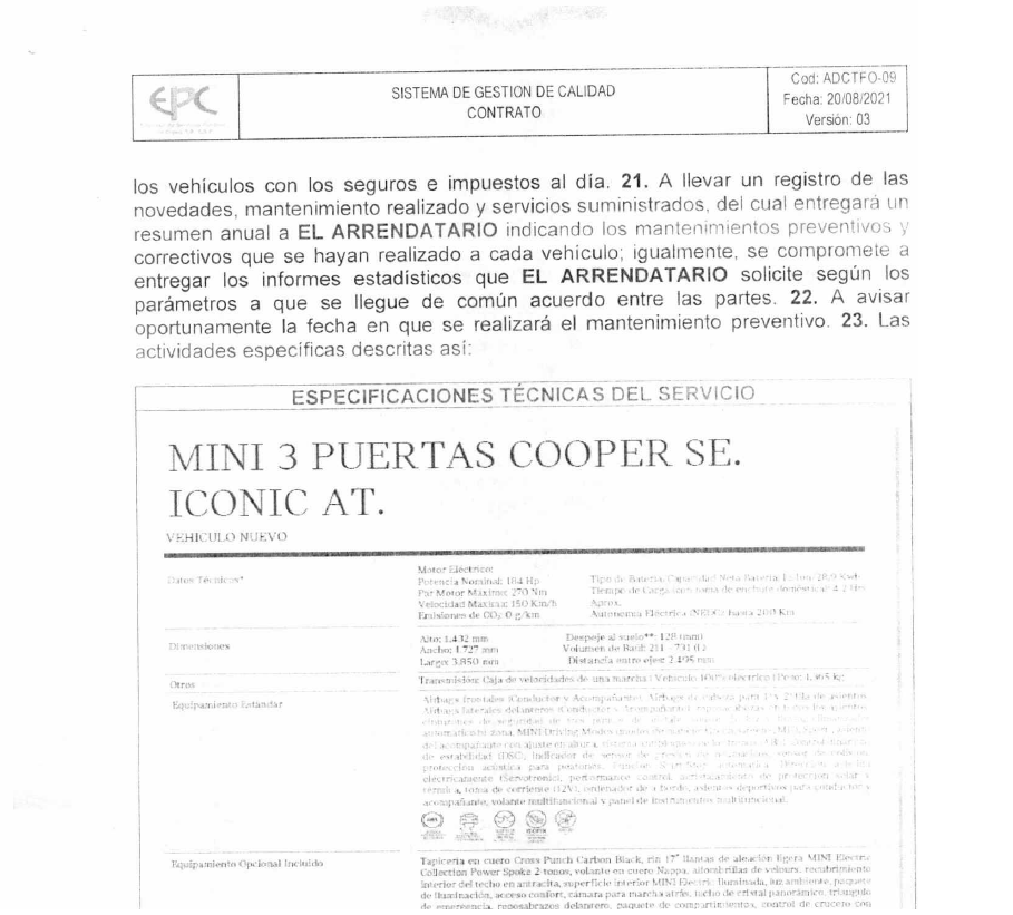Contrato de alquiler