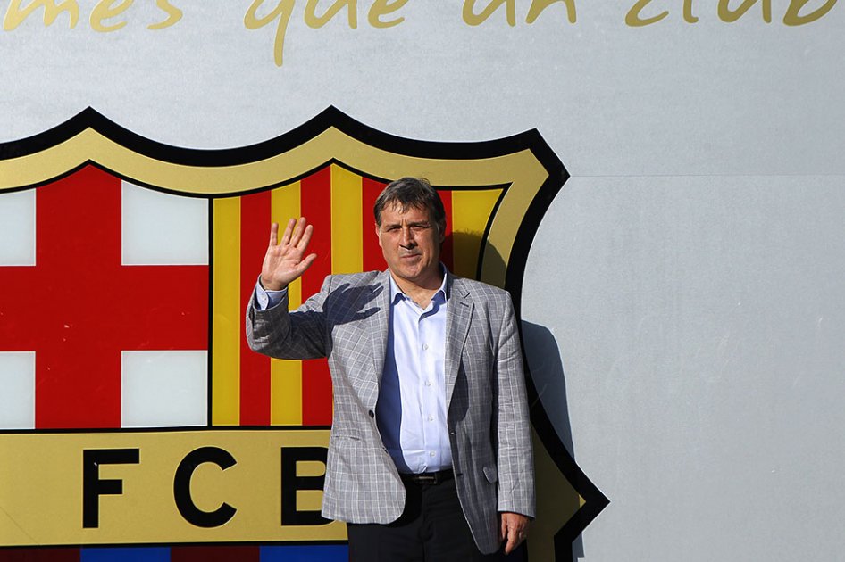 Gerardo Martino llegó a Barcelona