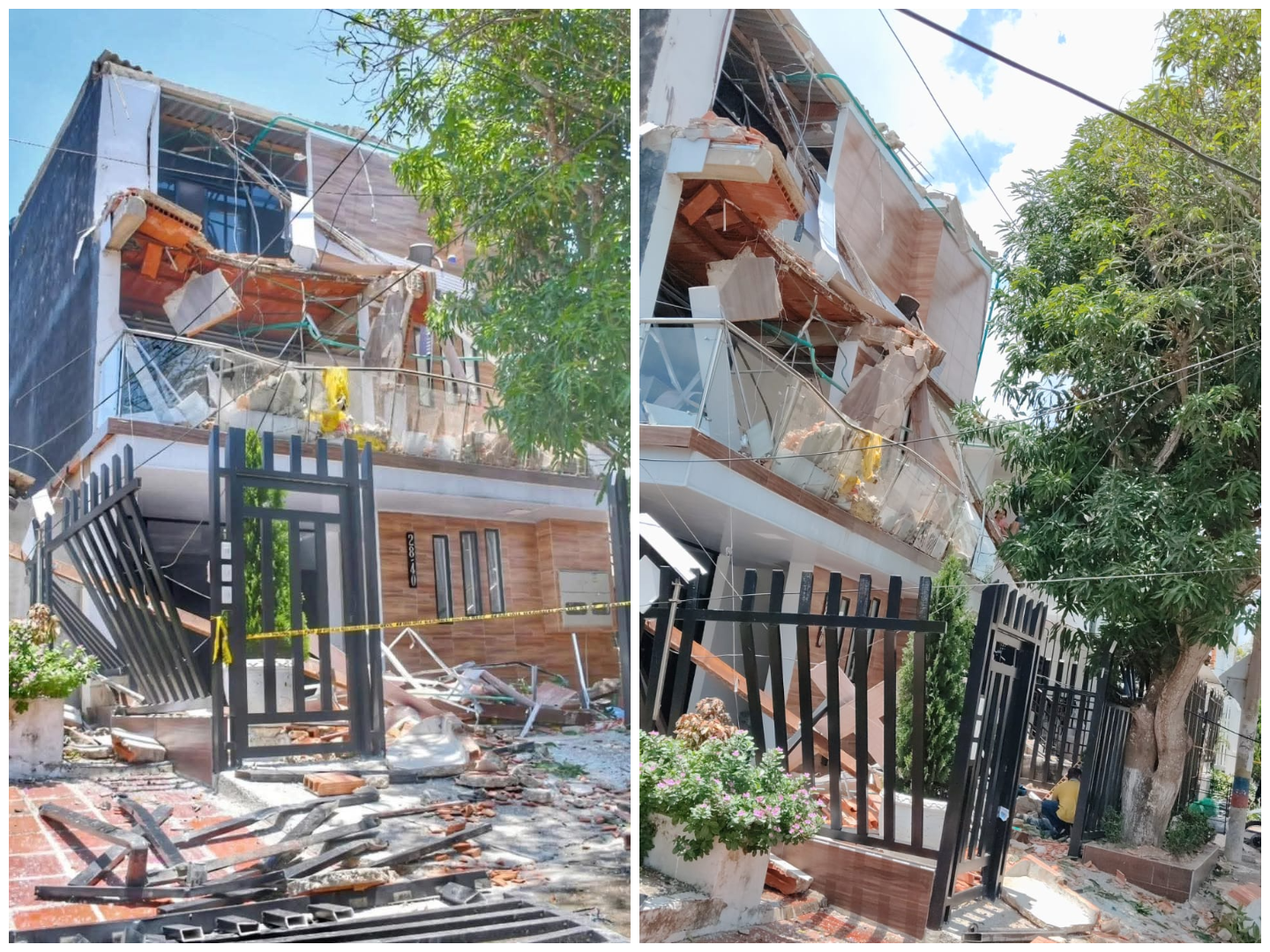 Un hombre murió tras el desplome de una casa en el barrio Olaya de Barranquilla