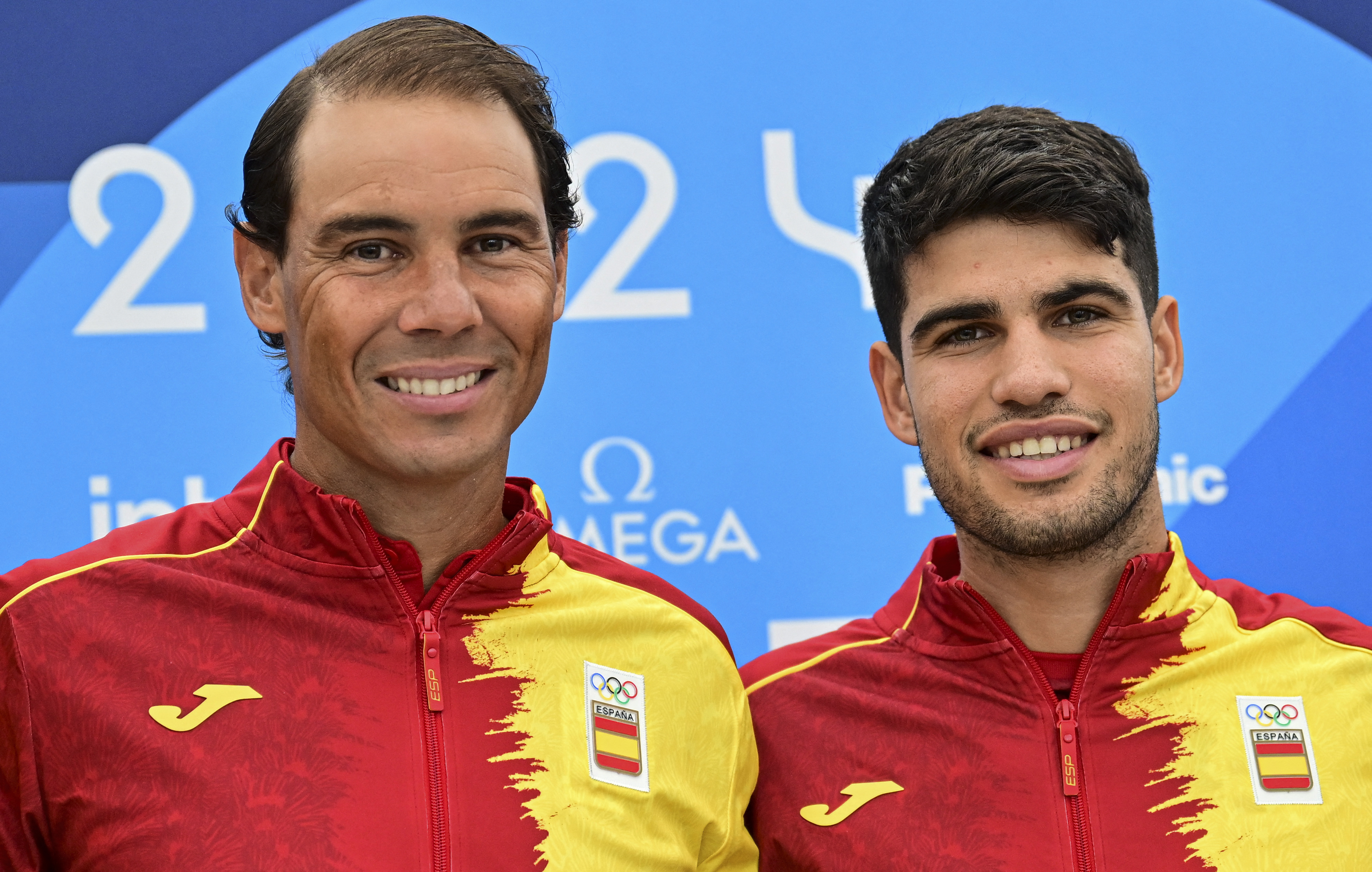 Rafael Nadal y Carlos Alcaraz con la máxima ilusión ante su debut en París 2024