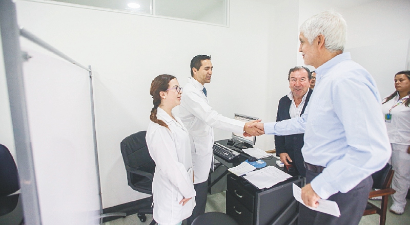 Vuelven los pacientes al San Juan de Dios