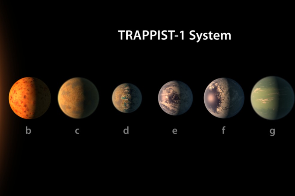 Algunos planetas de TRAPPIST-1 pueden tener más agua que la Tierra