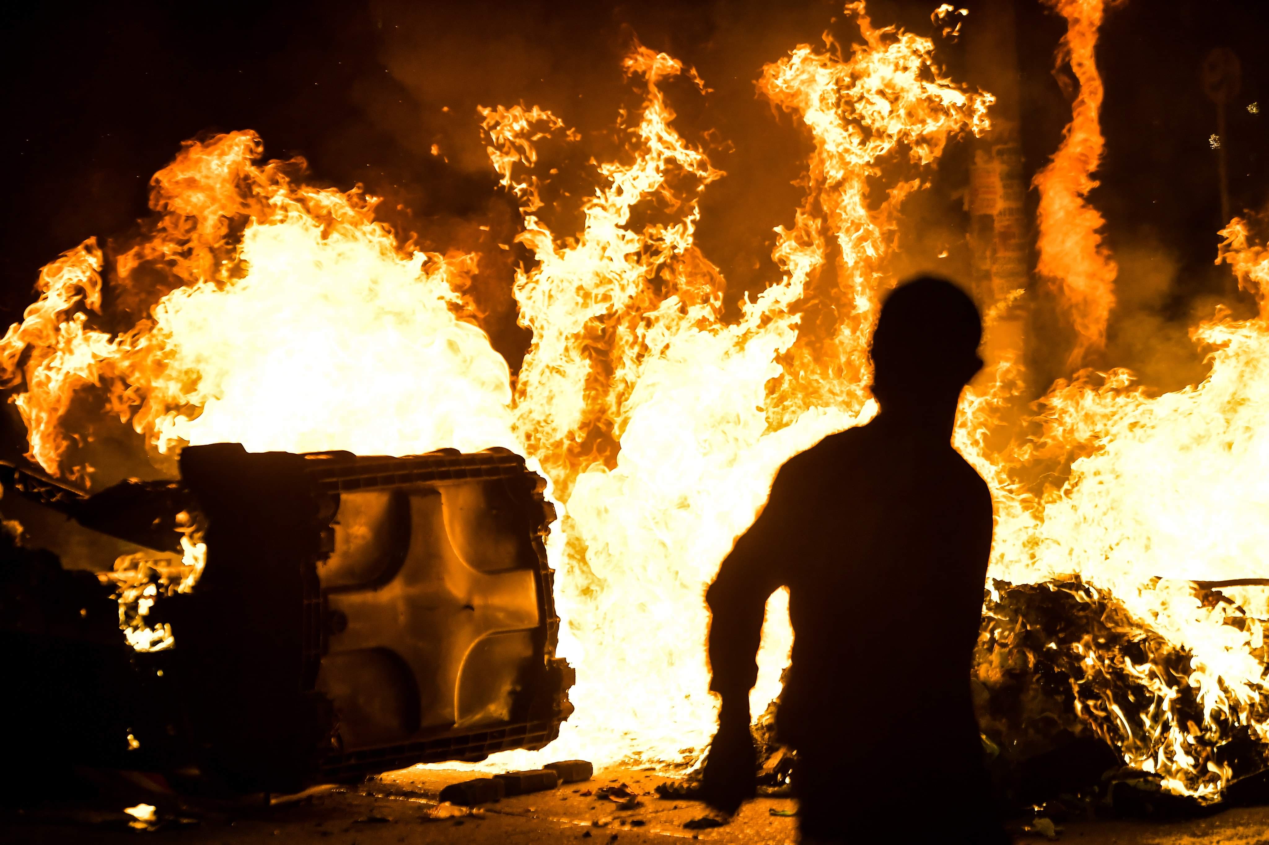 Protestas en Suba ocasionadas por el asesinato de Javier Ordoñez por parte de uniformados de la policía nacional.