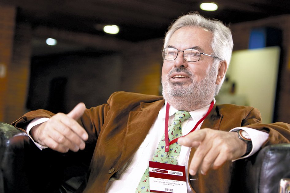 Emilio Tenti, investigador de la Universidad de Buenos Aires y exconsultor de la Unesco en temas educativos. / Mineducación