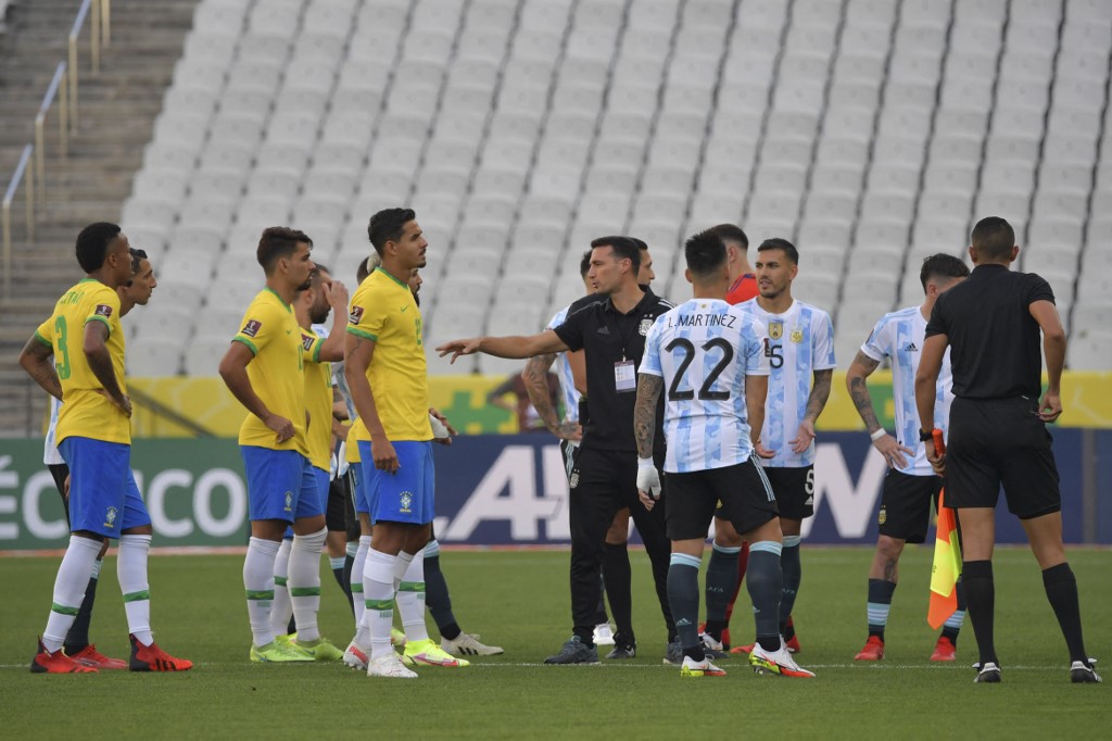 Otras polémicas en partidos entre brasileños y argentinos
