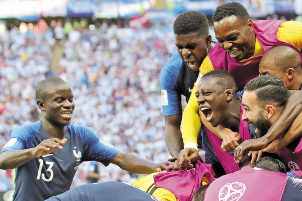 La selección, símbolo de una Francia multicultural