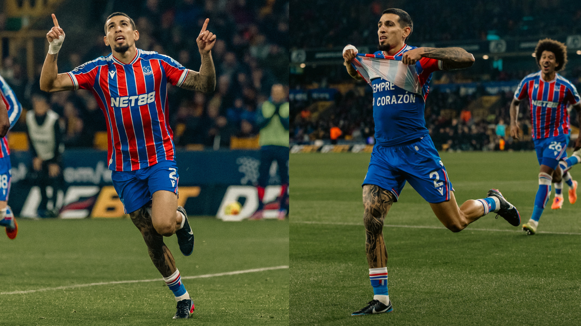 Daniel Muñoz anotó y dedicó su gol a su amigo fallecido: “Por siempre en mi corazón”