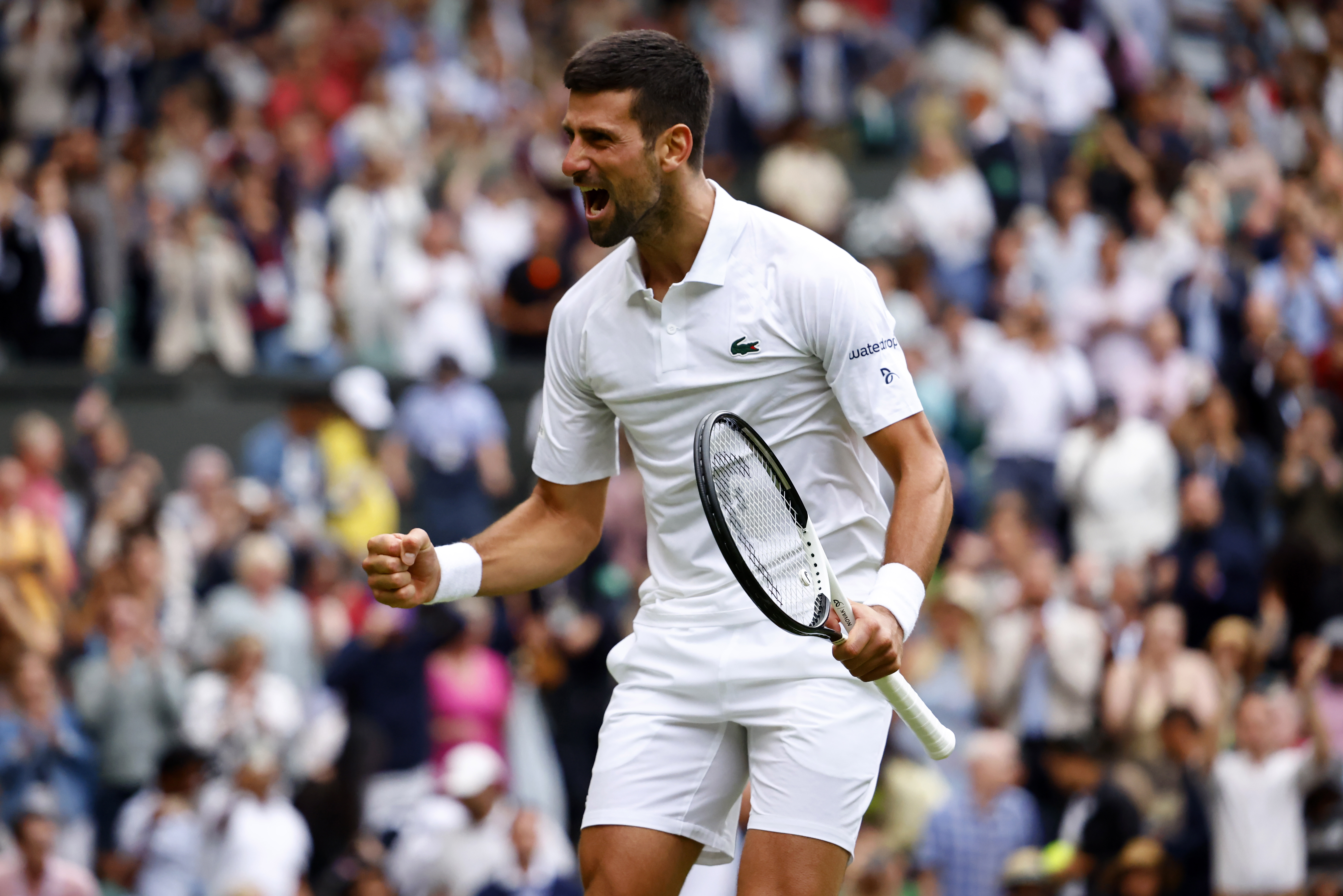 Wimbledon: Djokovic eliminó a Rublev y avanzó a las semifinales