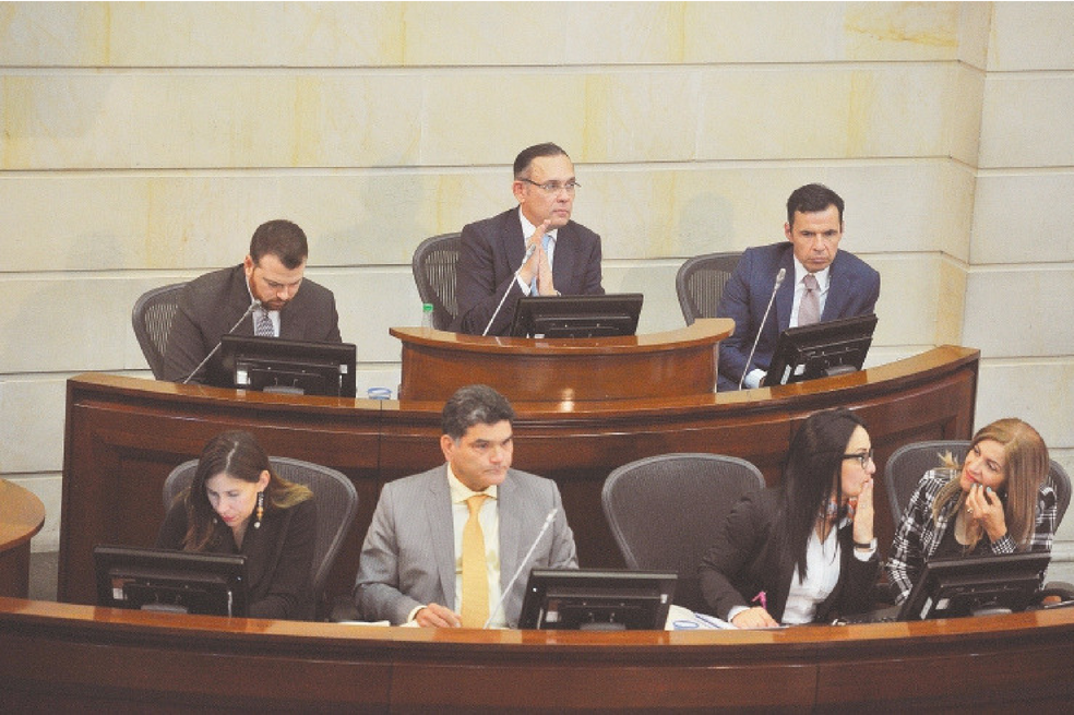 La última legislatura del Senado, durante el gobierno de Santos, estuvo en manos del Conservador, con Efraín Cepeda. / Gustavo Torrijos - El Espectador