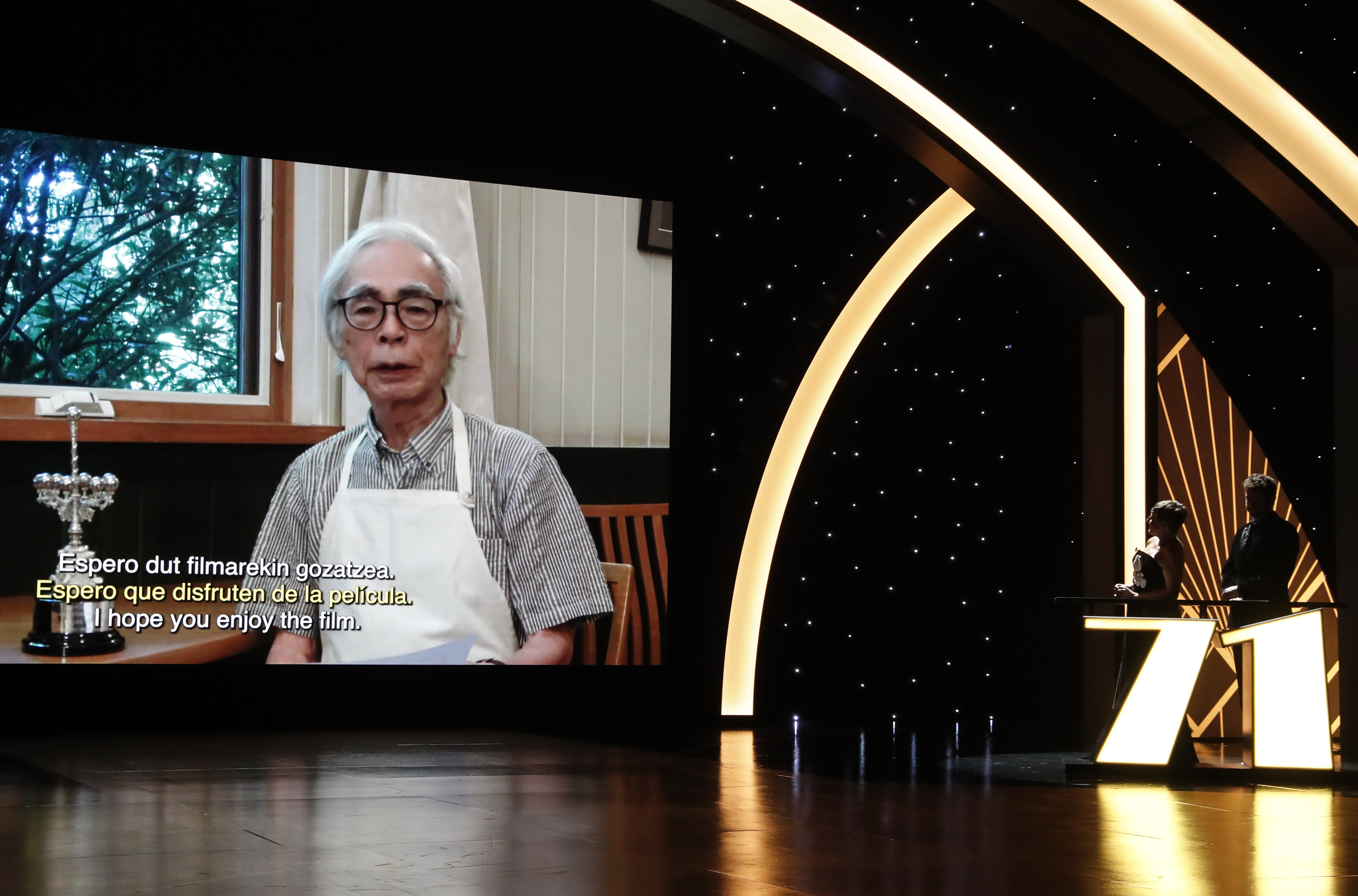 Un homenaje a Miyazaki abre el Festival de Cine de San Sebastián