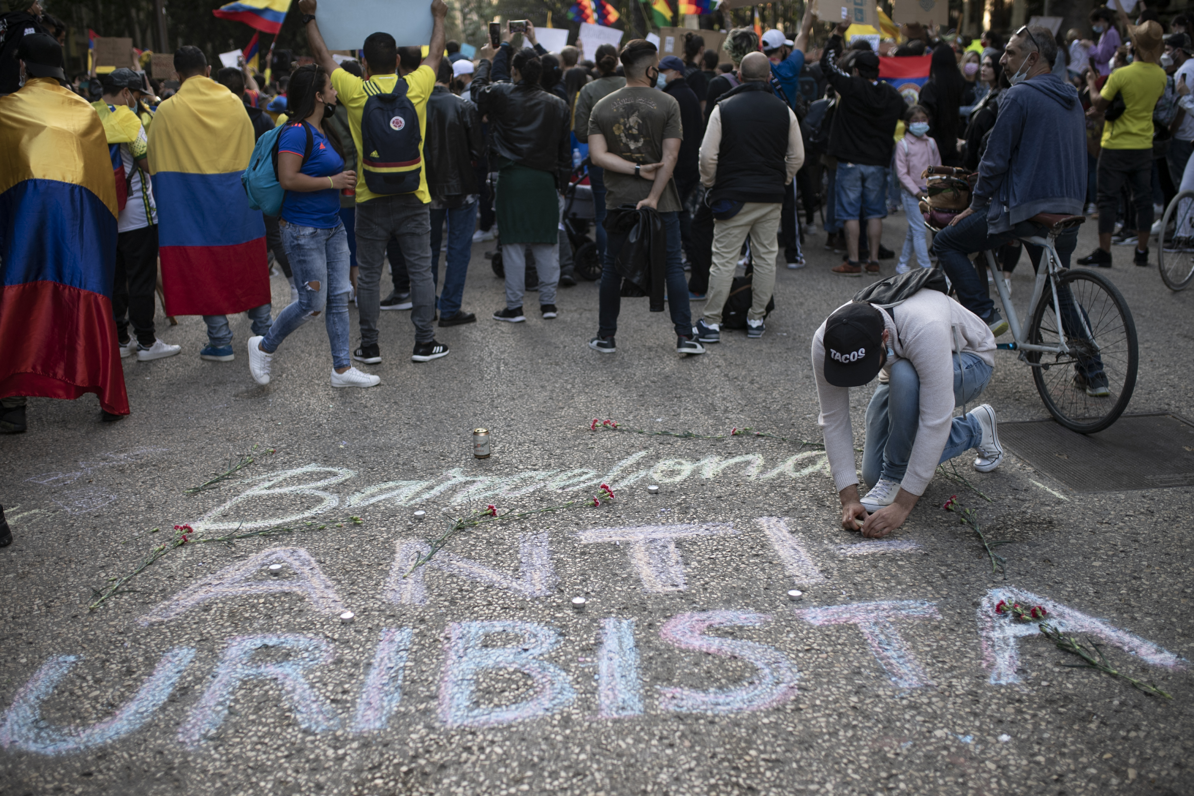 Colombianos en Barcelona