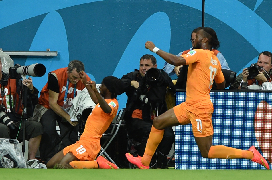 Costa de Marfil volteó el marcador y derrotó 2-1 a Japón
