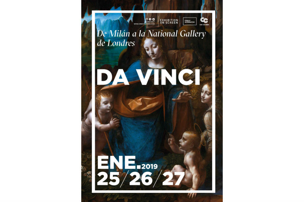 Las obras sobrevivientes de Leonardo Da Vinci en las pantallas de Cine Colombia