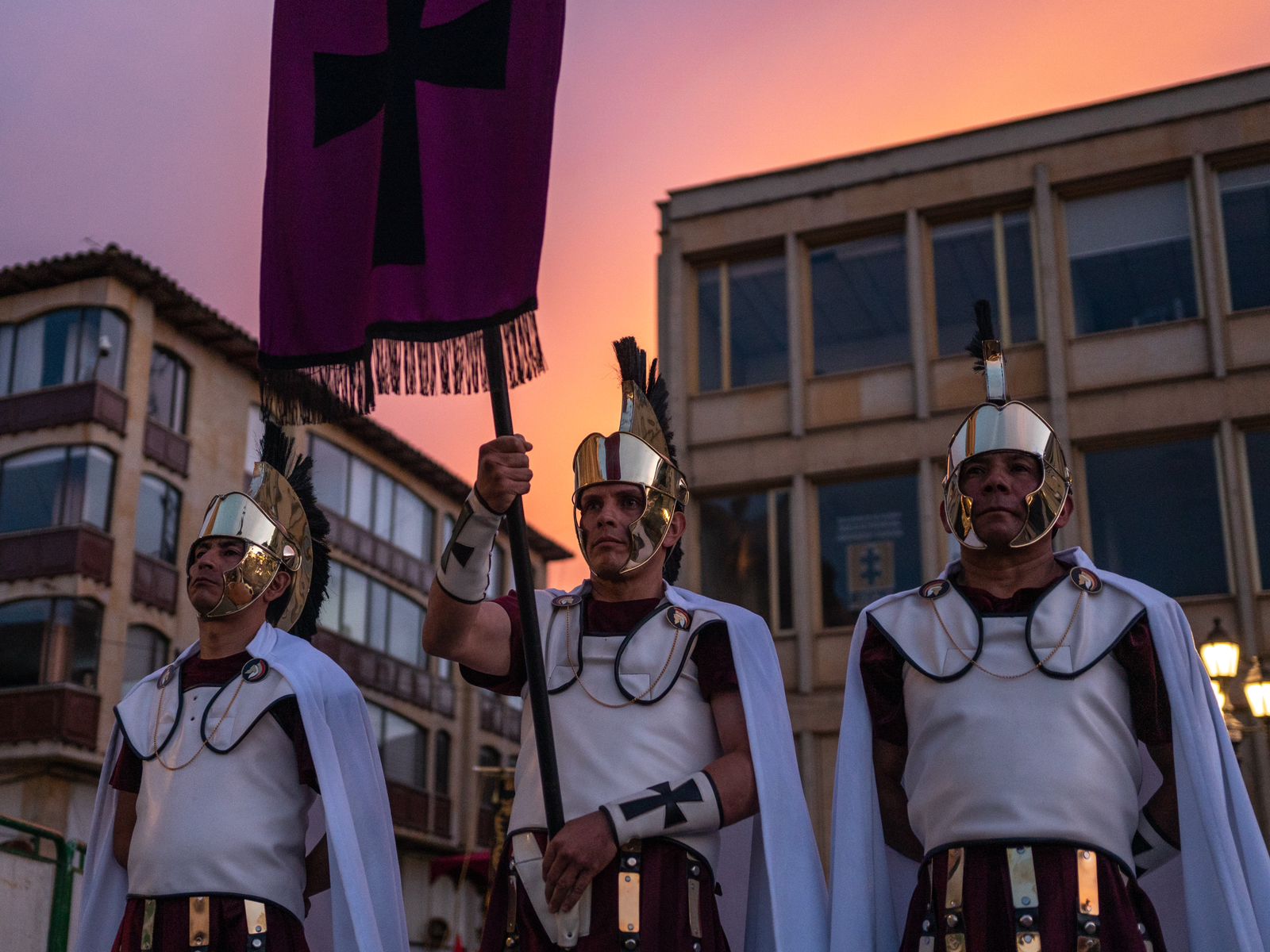 Semana Santa en Tunja, procesión de Jueves Santo.