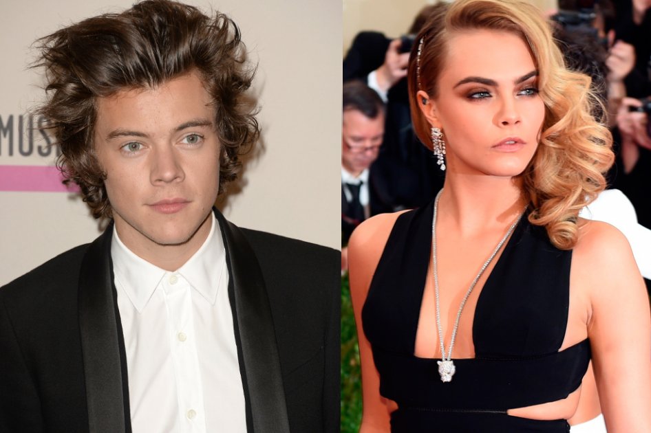 Harry Styles y Cara Delevingne.