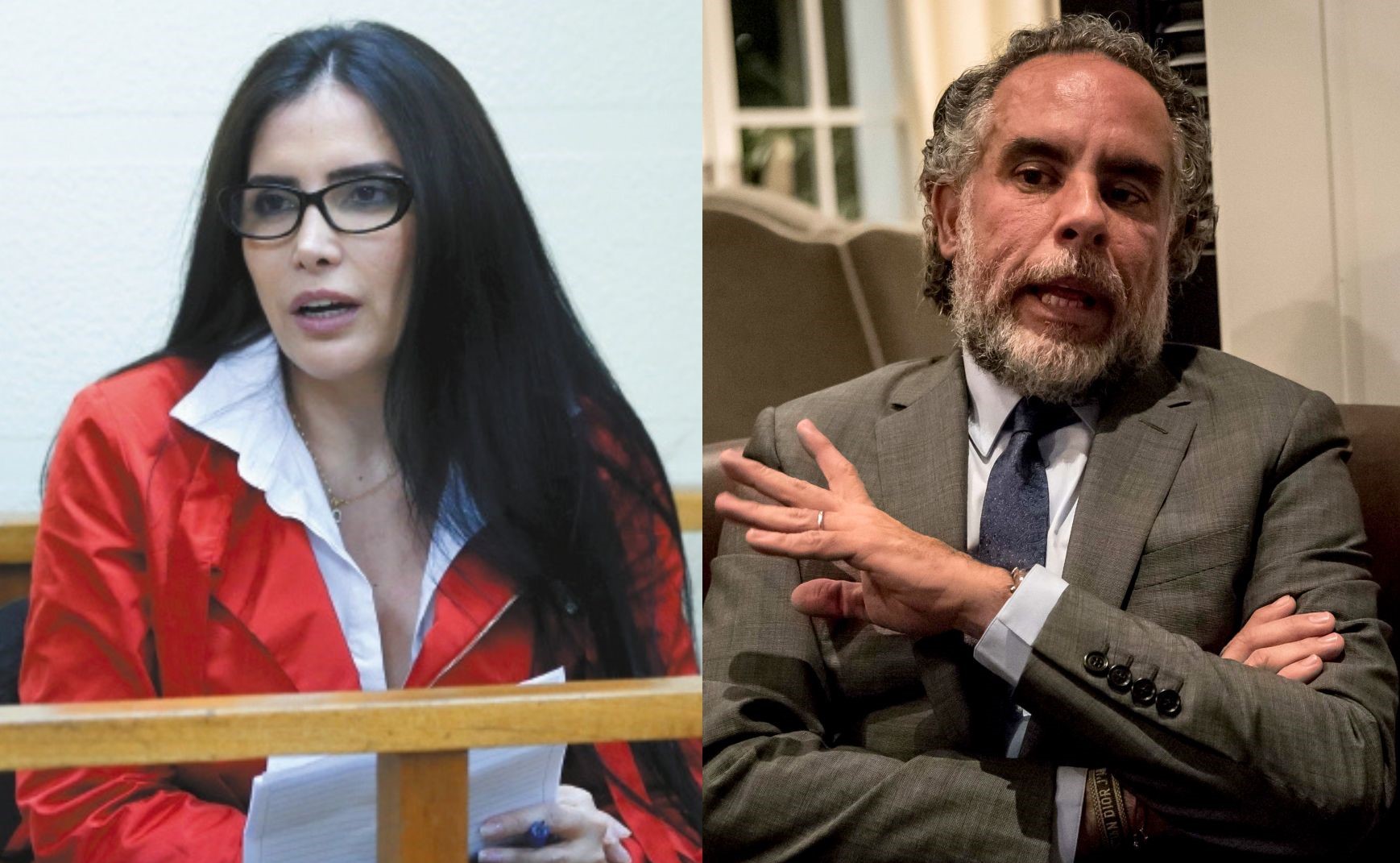 Aida Merlano y Armando Benedetti.