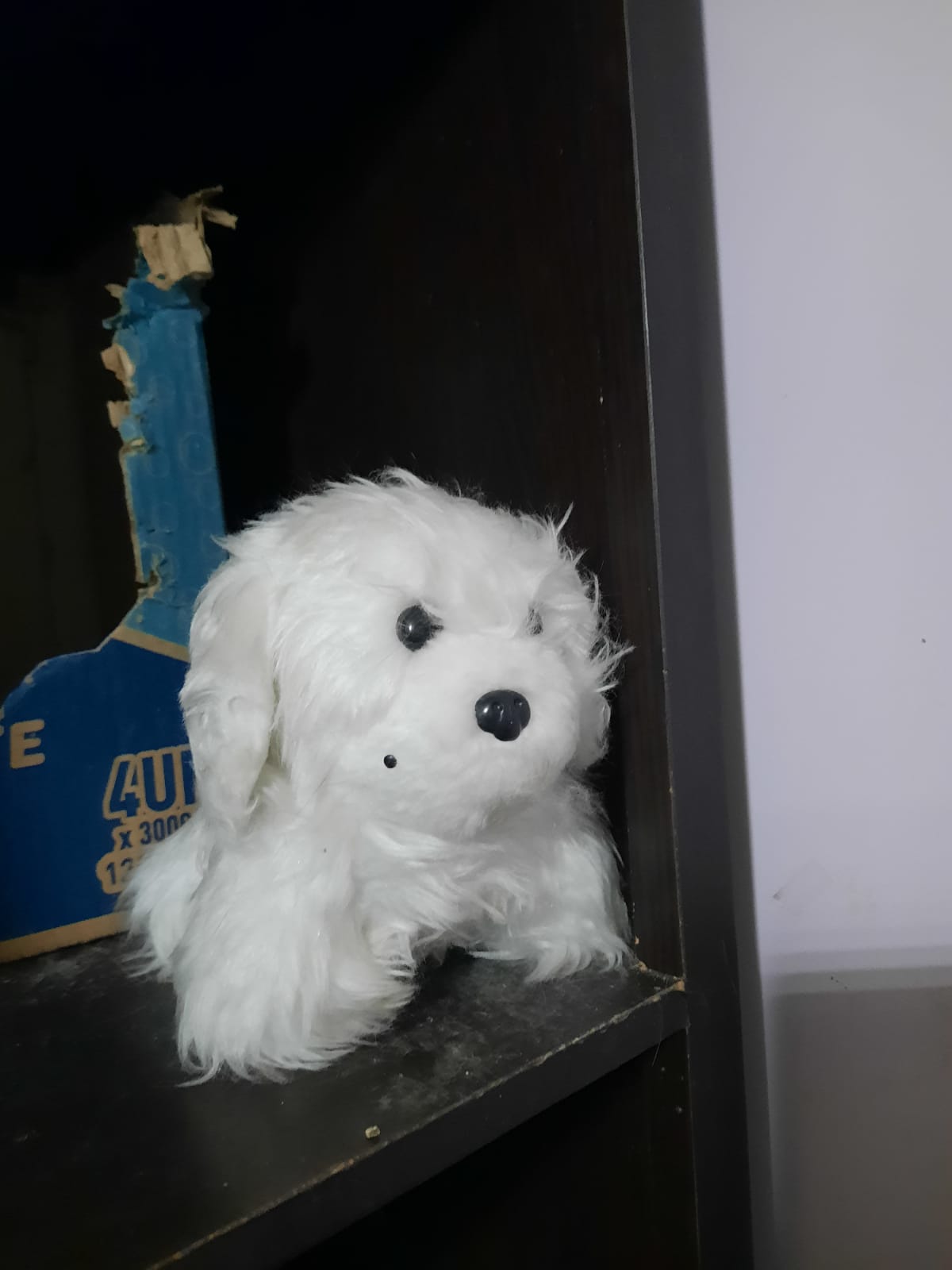 Peluche fabricado por Adriana para cubrir los gastos que traen consigo los rescates de animales.