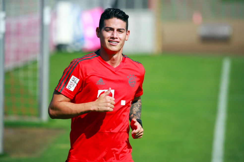 James, protagonista en la publicidad de pretemporada del Bayern