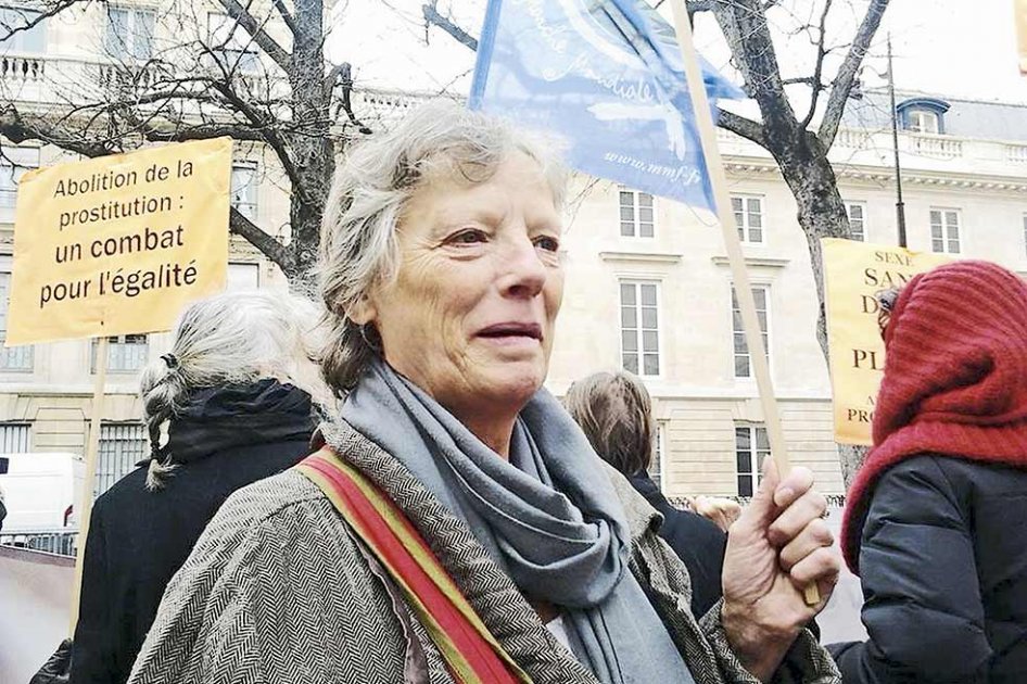 Rosen Hicher comenzó una caminata el 3 de septiembre de 2014 en el último lugar donde se prostituyó y desde allí recorrió todas las ciudades en las que trabajó.   / Archivo particular