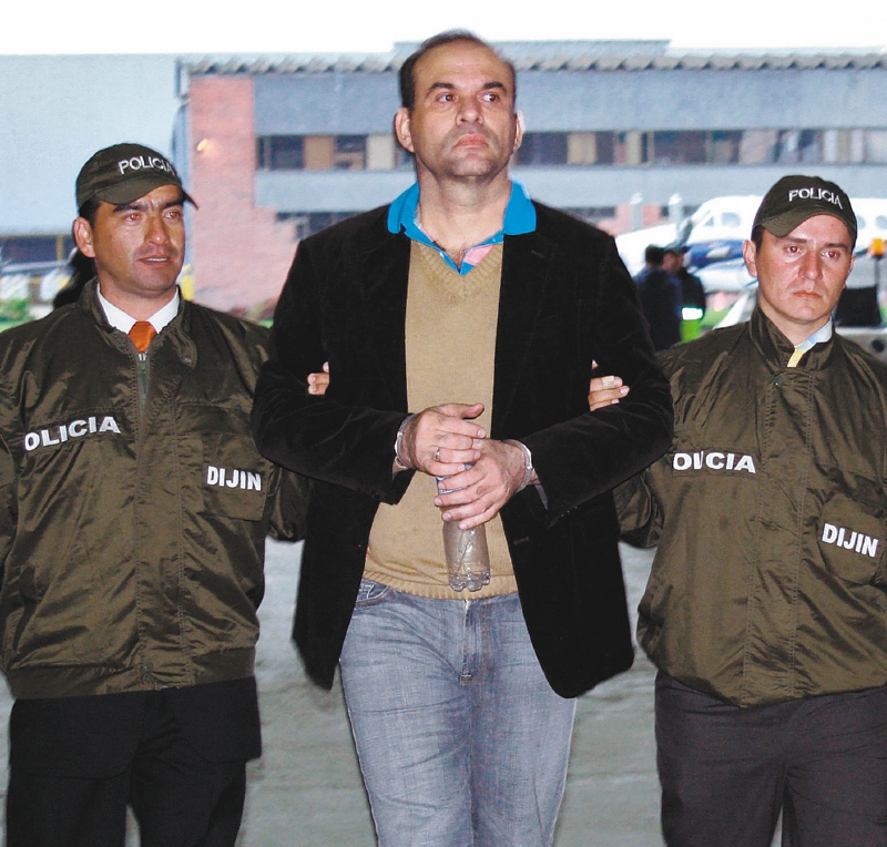ALTERNATIVE CROP - RESTRICTED TO EDITORIAL USE - MANDATORY CREDIT AFP PHOTO / COLOMBIAN NATIONAL POLICE - NO MARKETING NO ADVERTISIGN CAMPAIGNS -DISTRIBUTED AS A SERVICE TO CLIENTS
/ RESTRICTED TO EDITORIAL USE - MANDATORY CREDIT AFP PHOTO / COLOMBIAN NAT