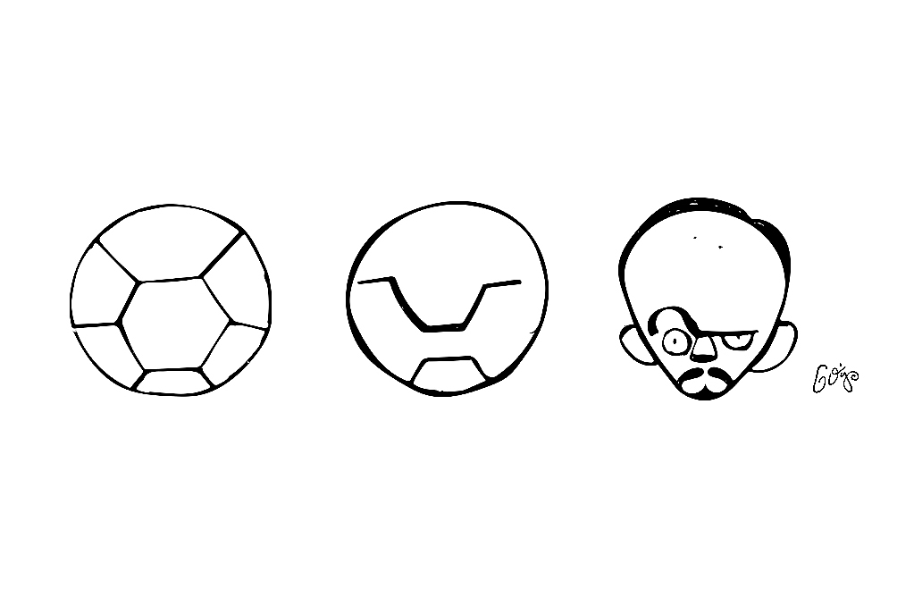 ¡Oe, presidente, la pelota no se mancha!