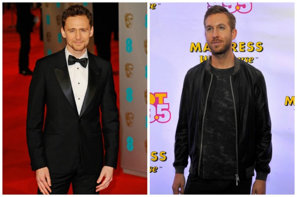 Tom Hiddleston, ¿detrás del trabajo de Calvin Harris en Armani?