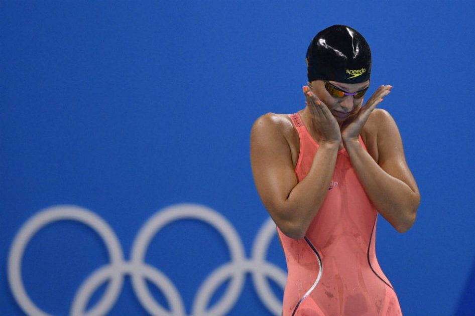 Yulia Efimova avanzó a la semifinal de 400m pecho. Foto: AFP