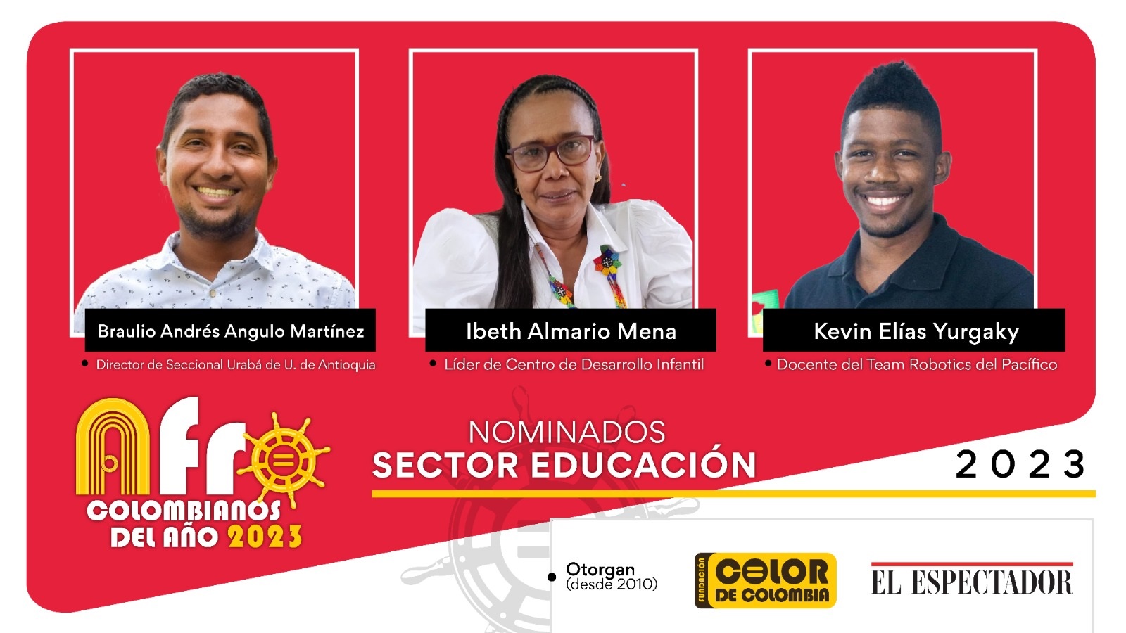 Afrocolombiano del Año 2023